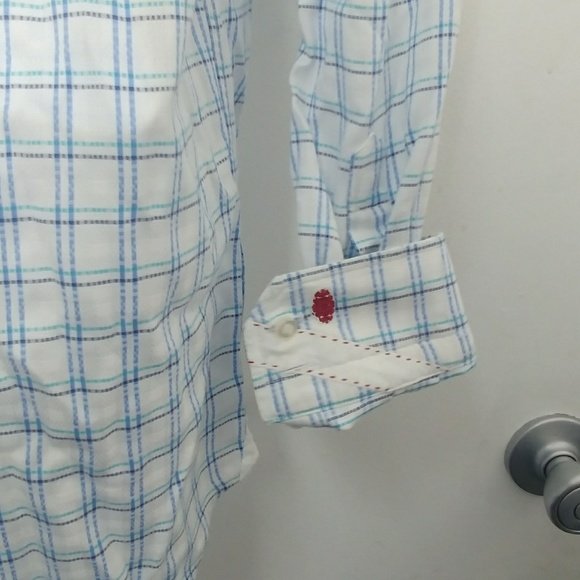 Robert Graham Button Down Plaid Shirt - Picture 3 of 6